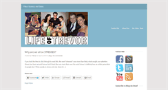 Desktop Screenshot of lifeoftrevor.com